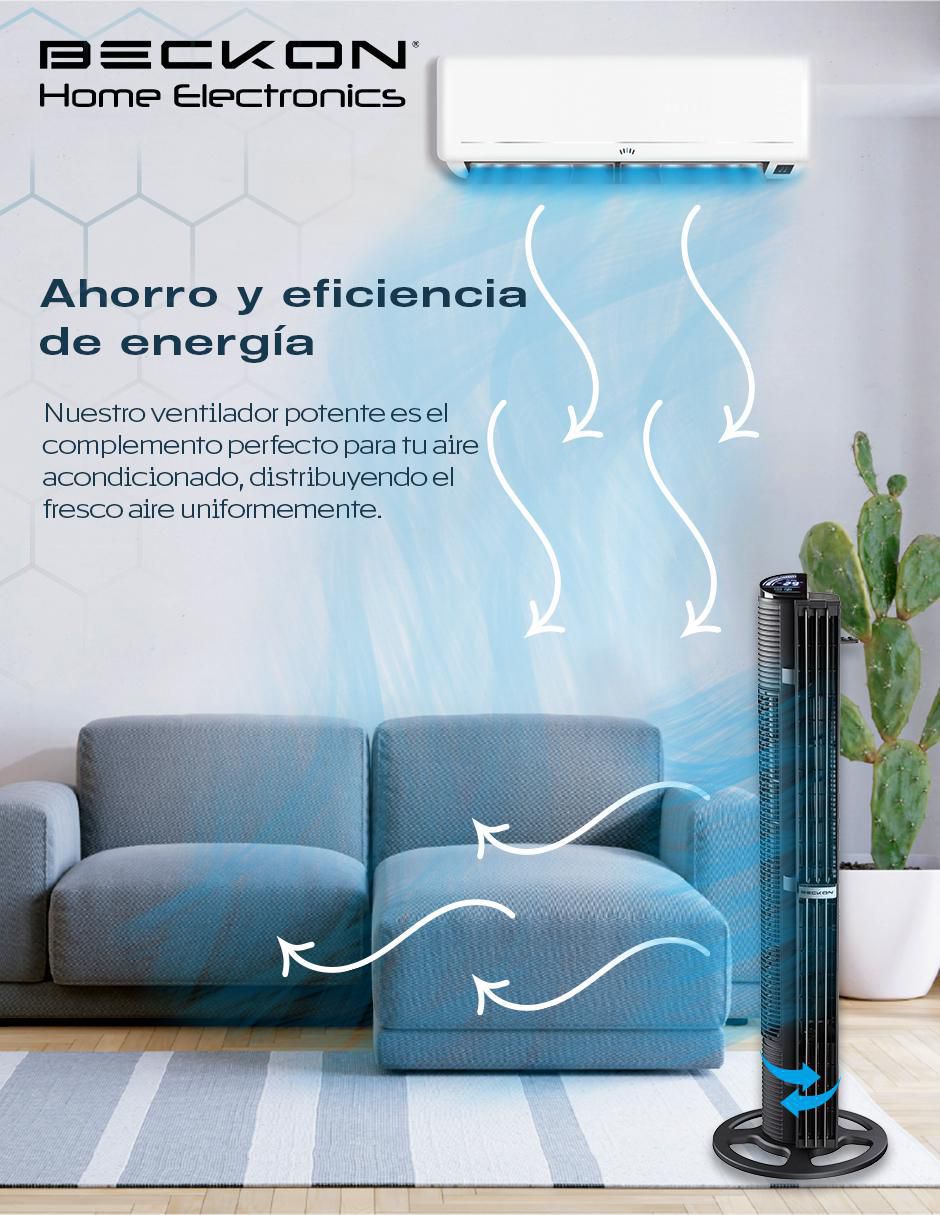Ventilador de torre con control remoto 6 velocidades 5
