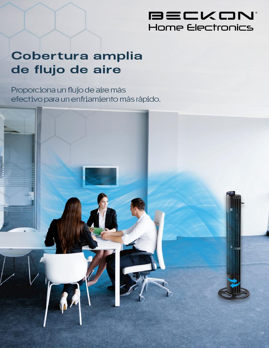 Ventilador de torre con control remoto 6 velocidades 6