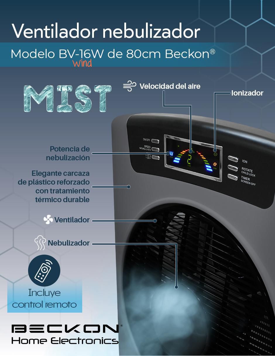Ventilador de torre con control remoto 3 velocidades 3