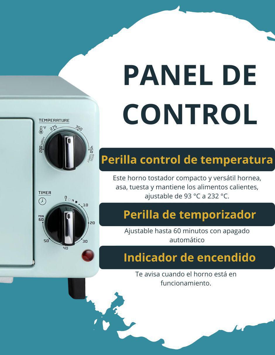 Horno eléctrico  Eto147m Americana Collection 9 L 2