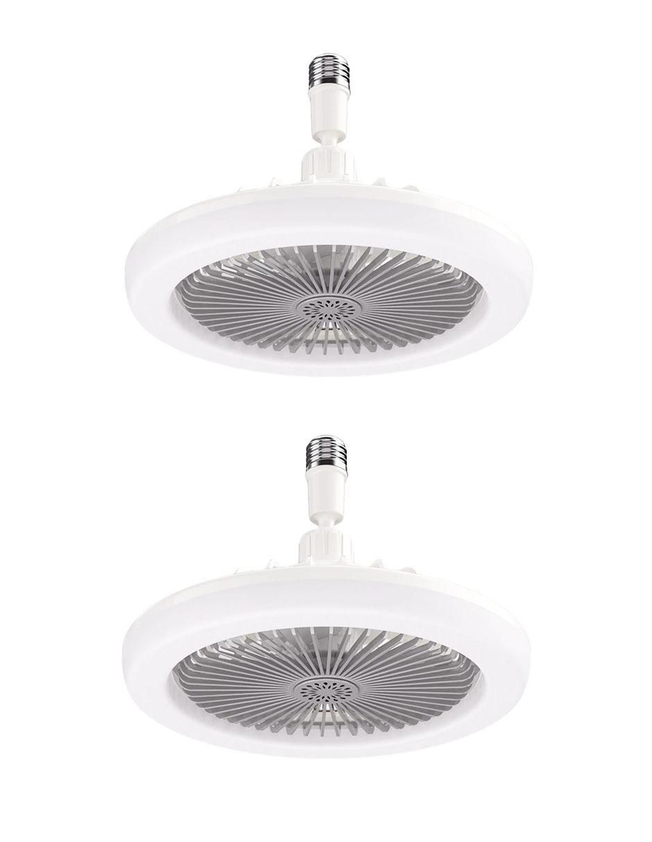 Set ventilador de techo con control remoto 3 velocidades