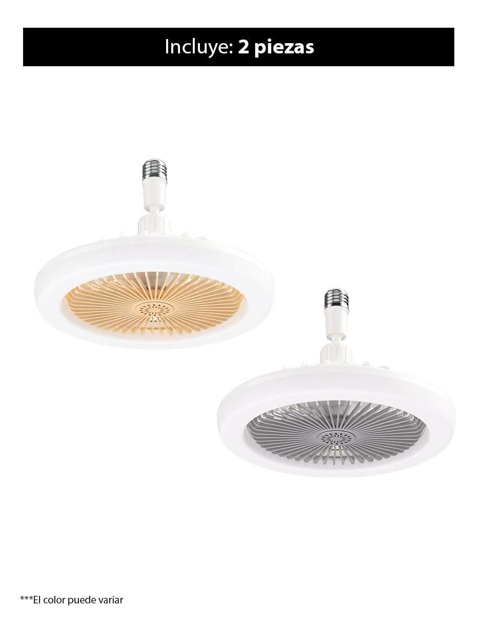 Set ventilador de techo con control remoto 3 velocidades 5