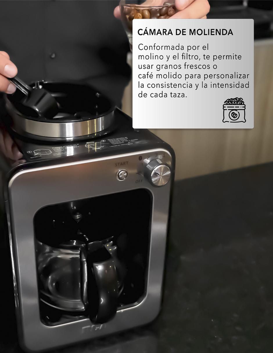 Cafetera con molino RC-CAF4 5