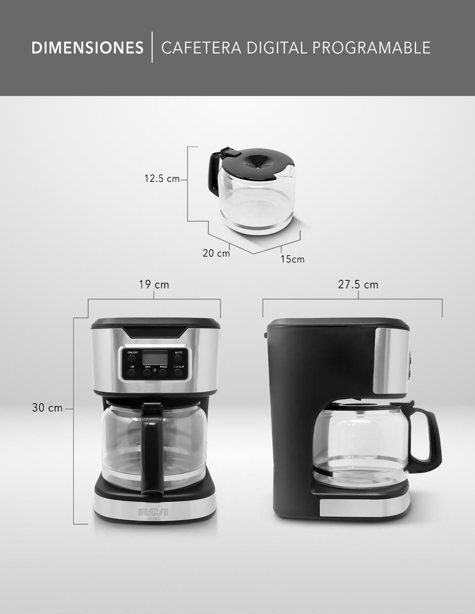 Cafetera super automática RC-CAF3 9
