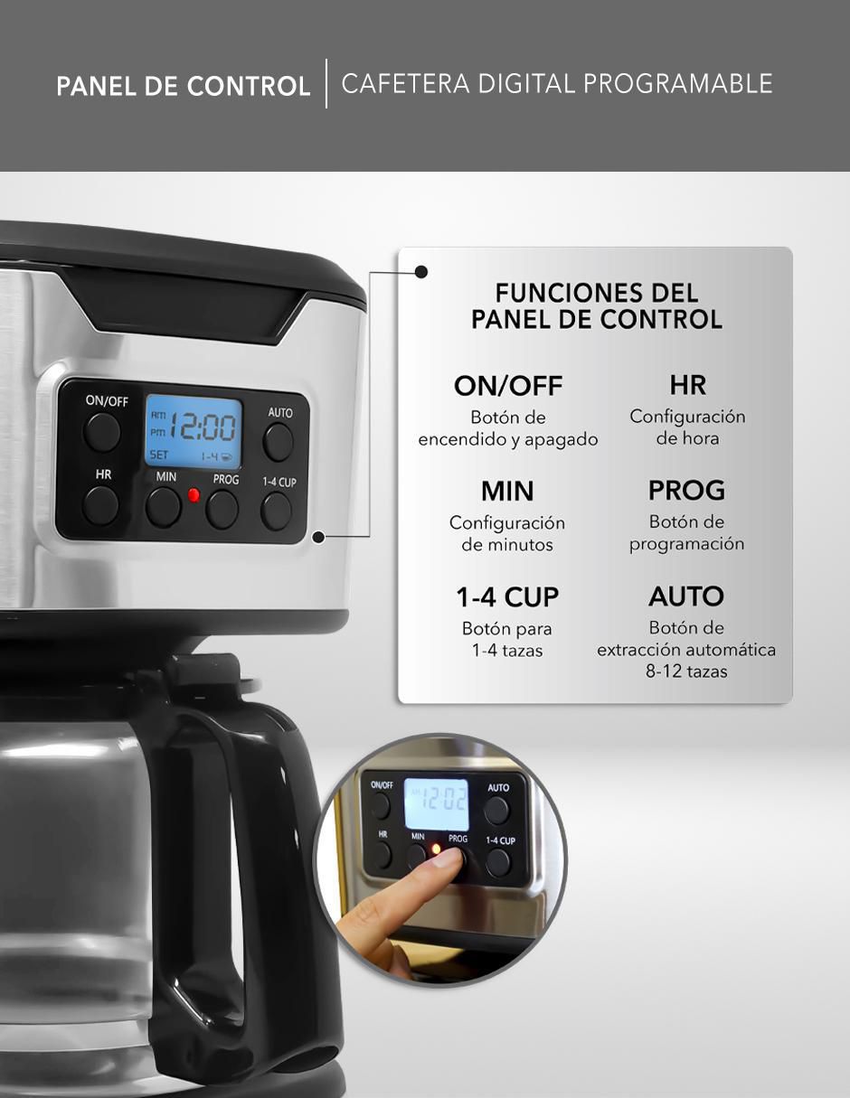 Cafetera super automática RC-CAF3 6