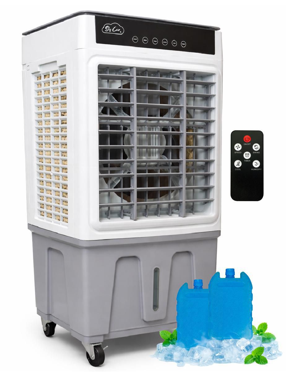 Aire acondicionado portátil Enfriador Evaporativo Frío 30 L Aire acondicionado portátil Enfriador Evaporativo Frío 30 L
