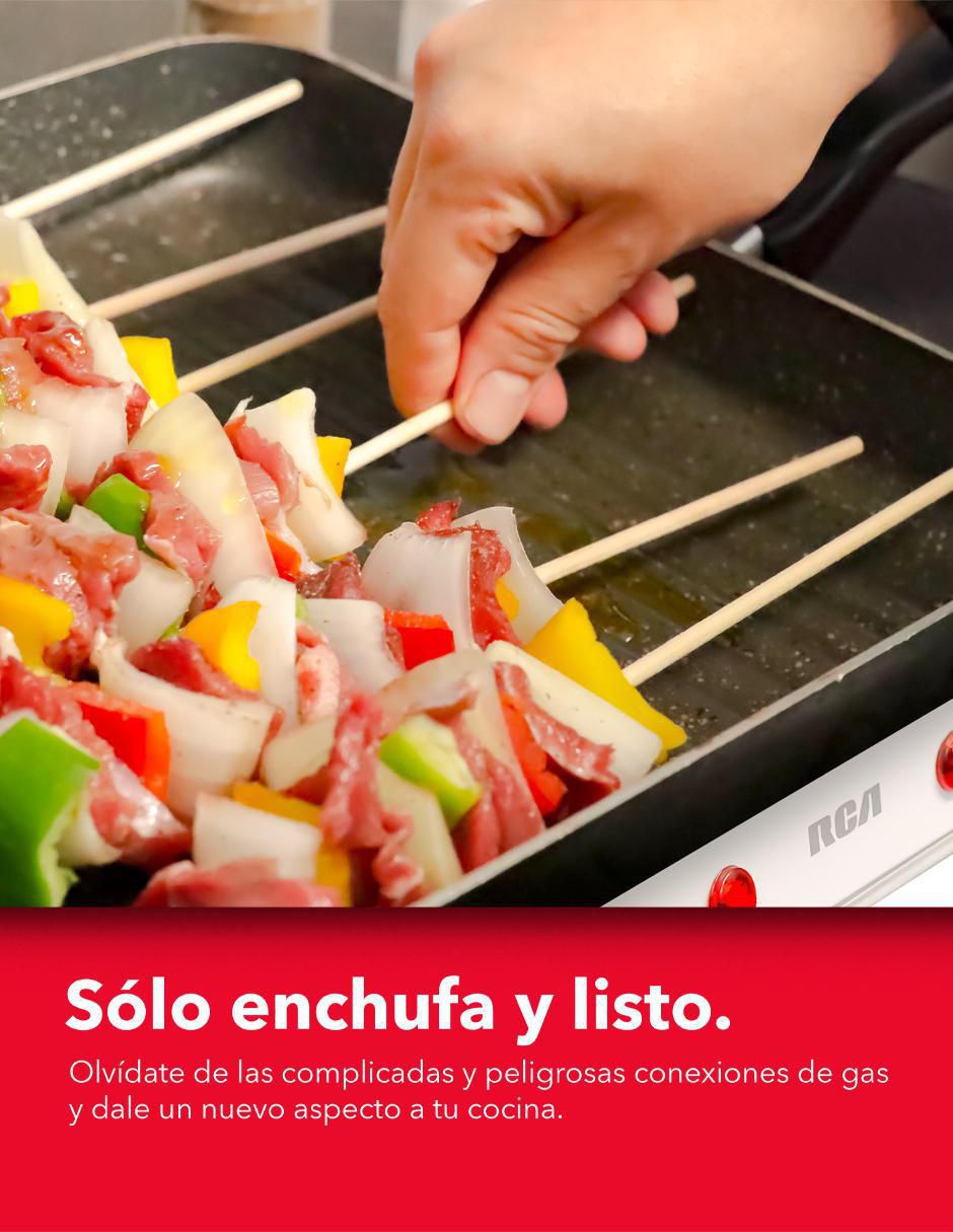 Parrilla eléctrica RC2000A de lámina 7