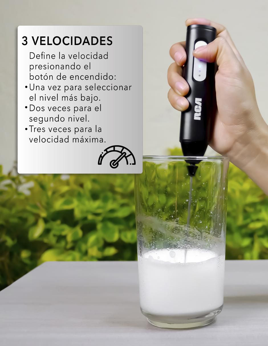 Espumador de leche eléctrico 5