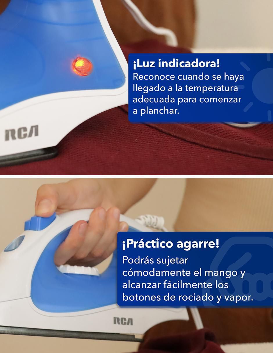 Plancha RC-D508B suela acero inoxidable 4
