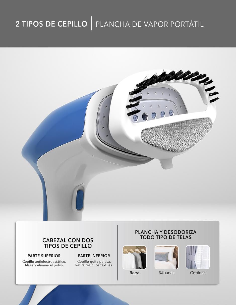 Generador de vapor RC-931 suela acero inoxidable 7
