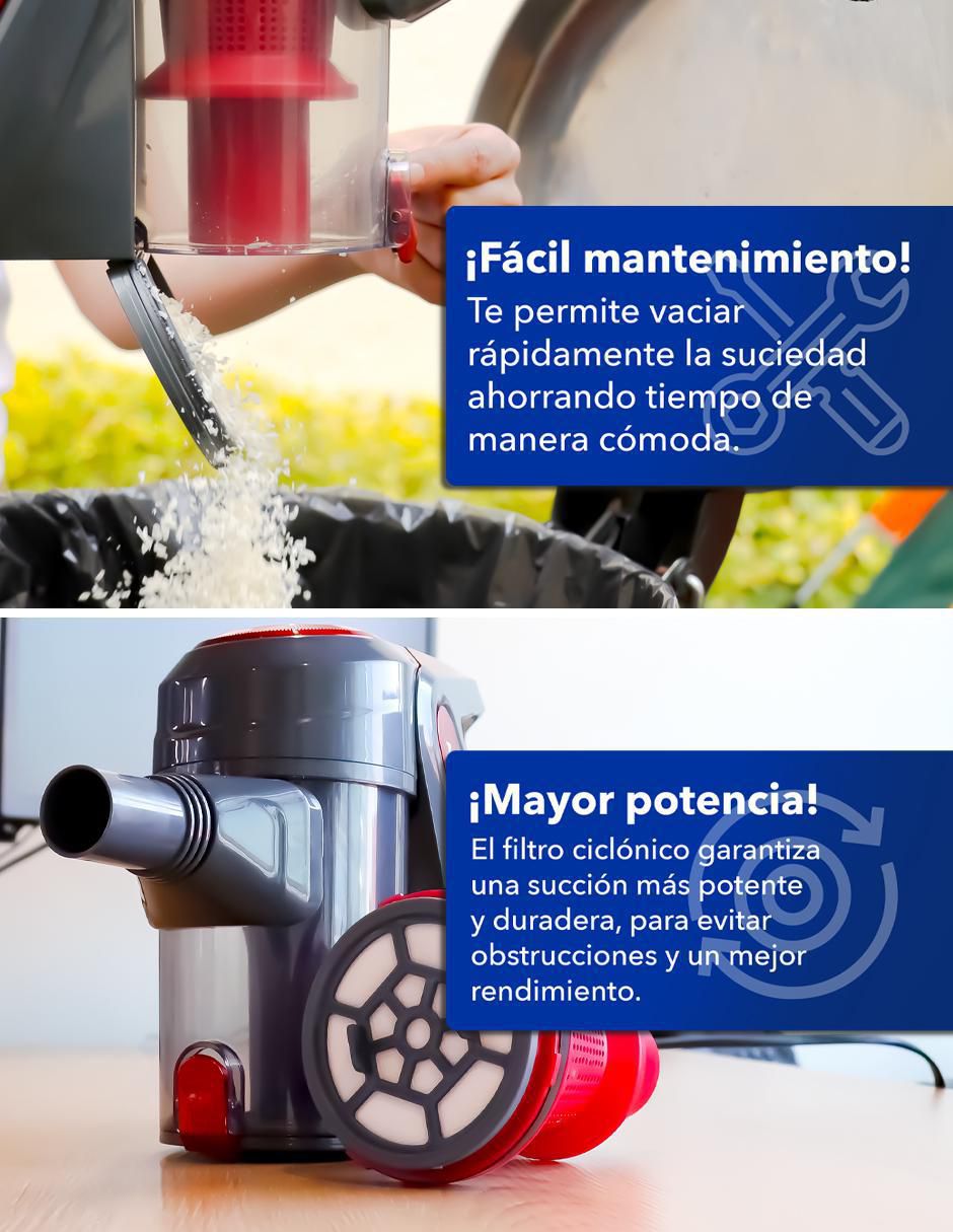 Aspiradora de mano rc-a1 600 ml 4