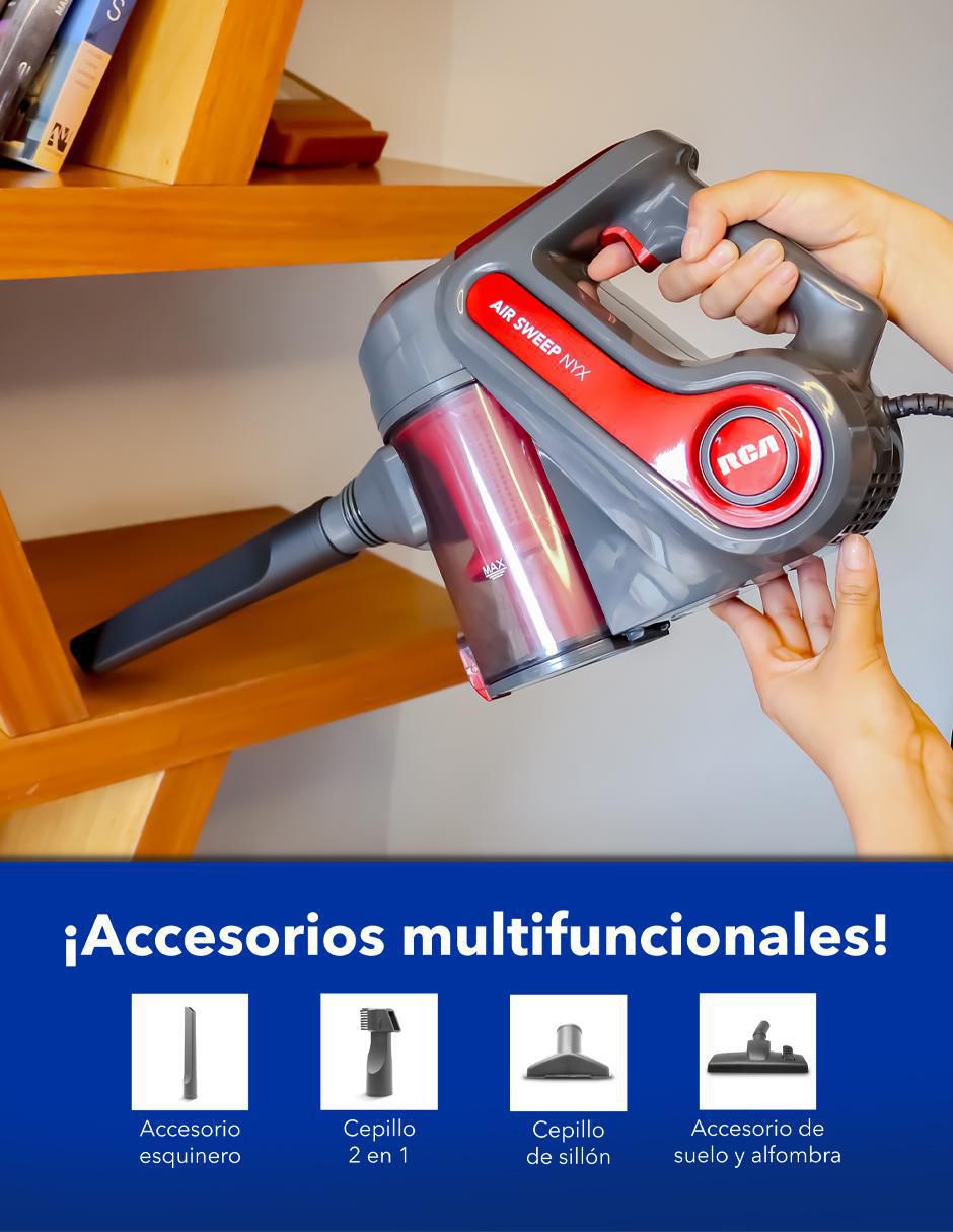 Aspiradora de mano rc-a1 600 ml 7