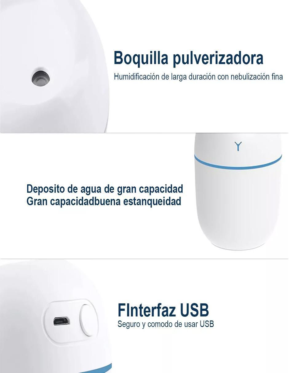 Humidificador y purificador 260 ml 2