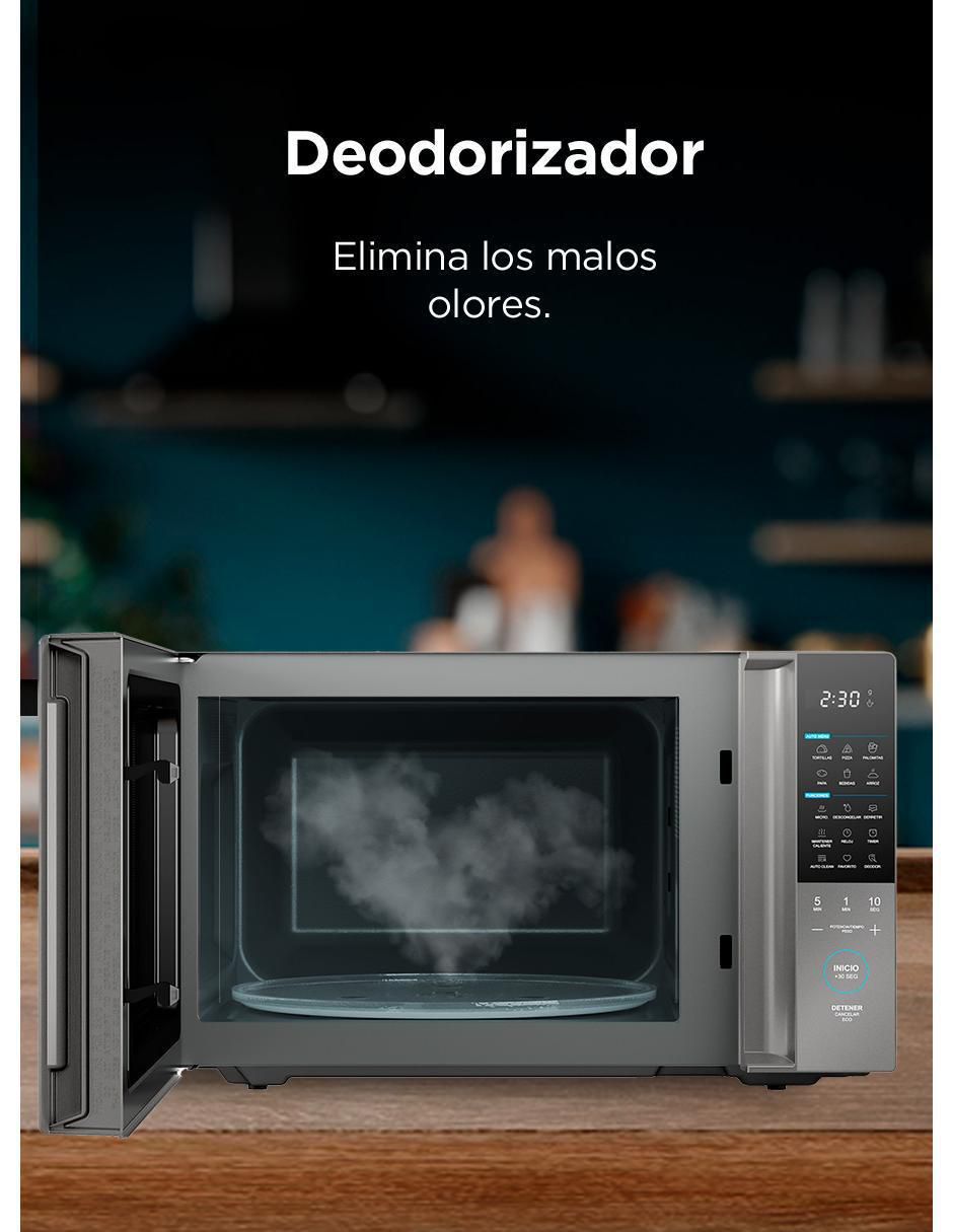 Horno de microondas convencional modelo MMDT11S2MG 1.1 pies cúbicos 4