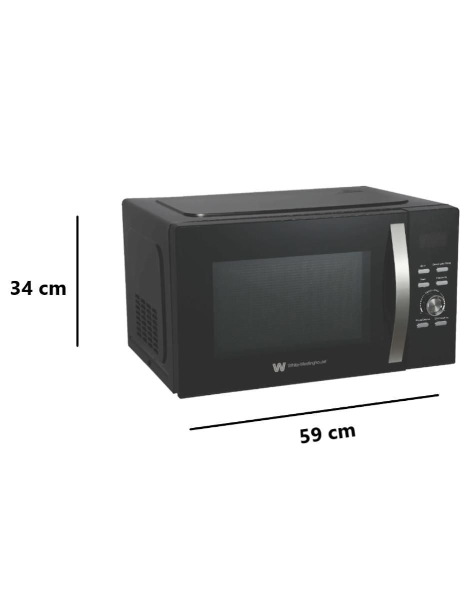 Horno de microondas convencional modelo WWCMV10028WE 1 pie cúbico 4