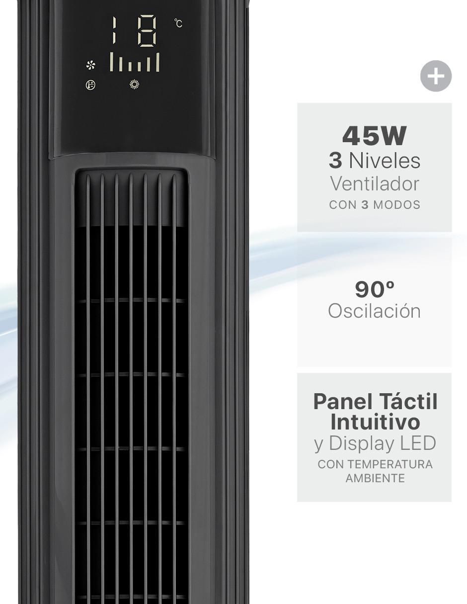 Ventilador 2 en 1 con control remoto 8 velocidades 4