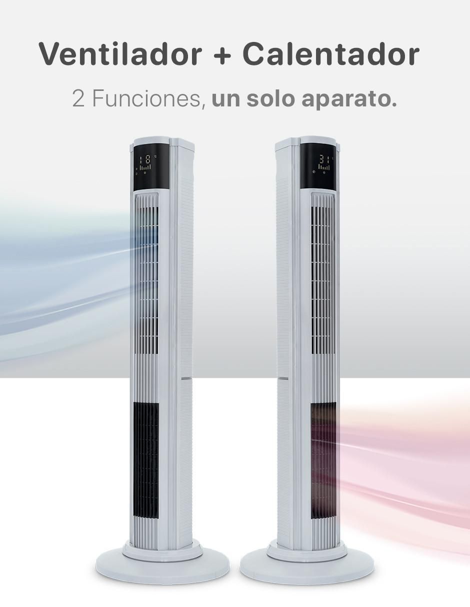 Ventilador 2 en 1 esquimal "con control remoto" (si aplica) 8 "velocidades"