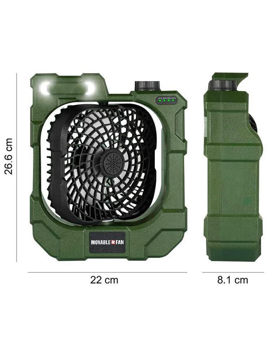 Ventilador de mesa 5 velocidades 3