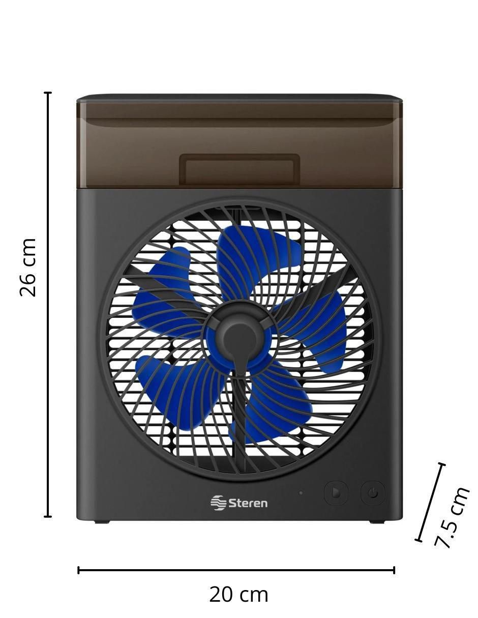 Mini ventilador 3 velocidades 3
