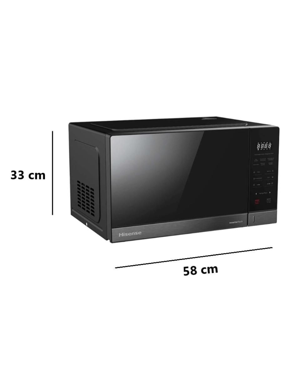 Horno de microondas convencional modelo HMMS3411BMV 1.4 pies cúbicos 5