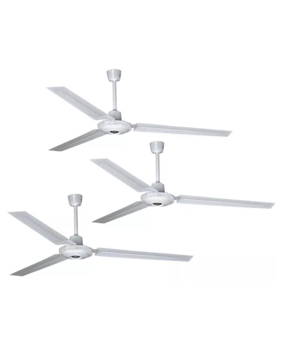 Set ventilador de techo con control remoto 5 velocidades Set ventilador de techo con control remoto 5 velocidades