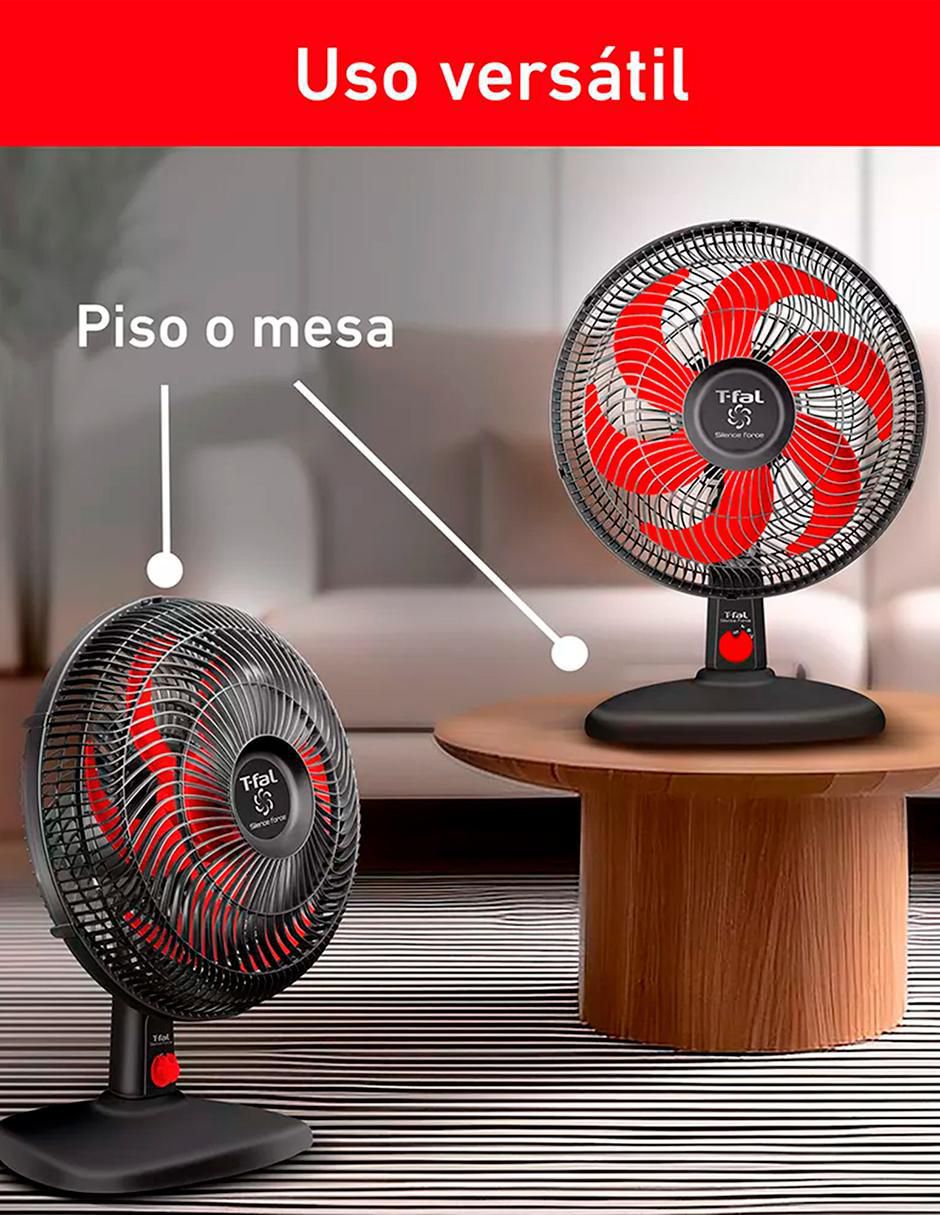 Ventilador 2 en 1 3 velocidades 5