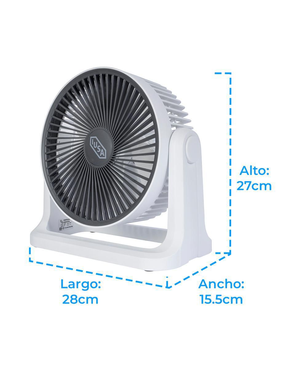 Mini ventilador 3 velocidades 9