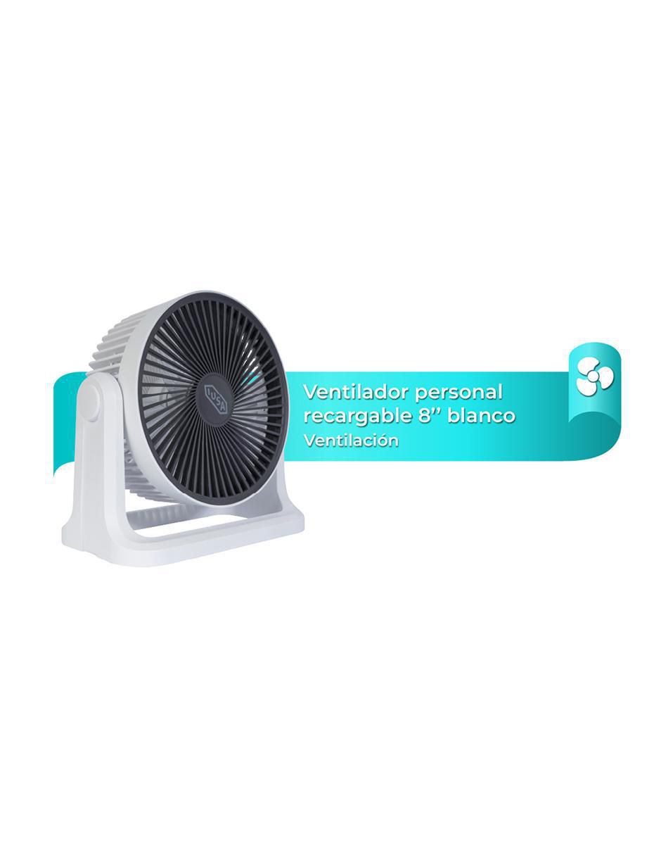 Mini ventilador 3 velocidades 4