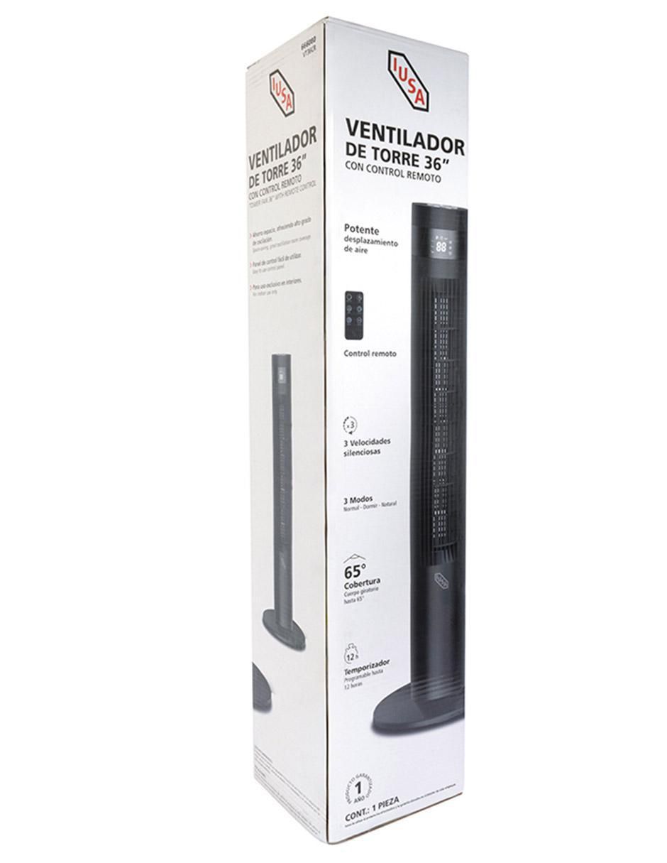 Ventilador de torre con control remoto 3 velocidades 7