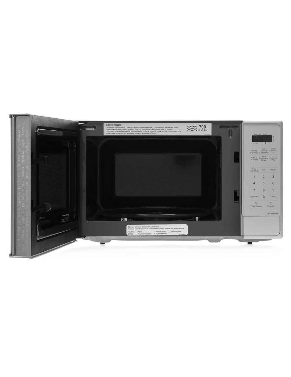 Horno de microondas convencional modelo NN-SB25JMRUH de 0.7 pies cúbicos 5