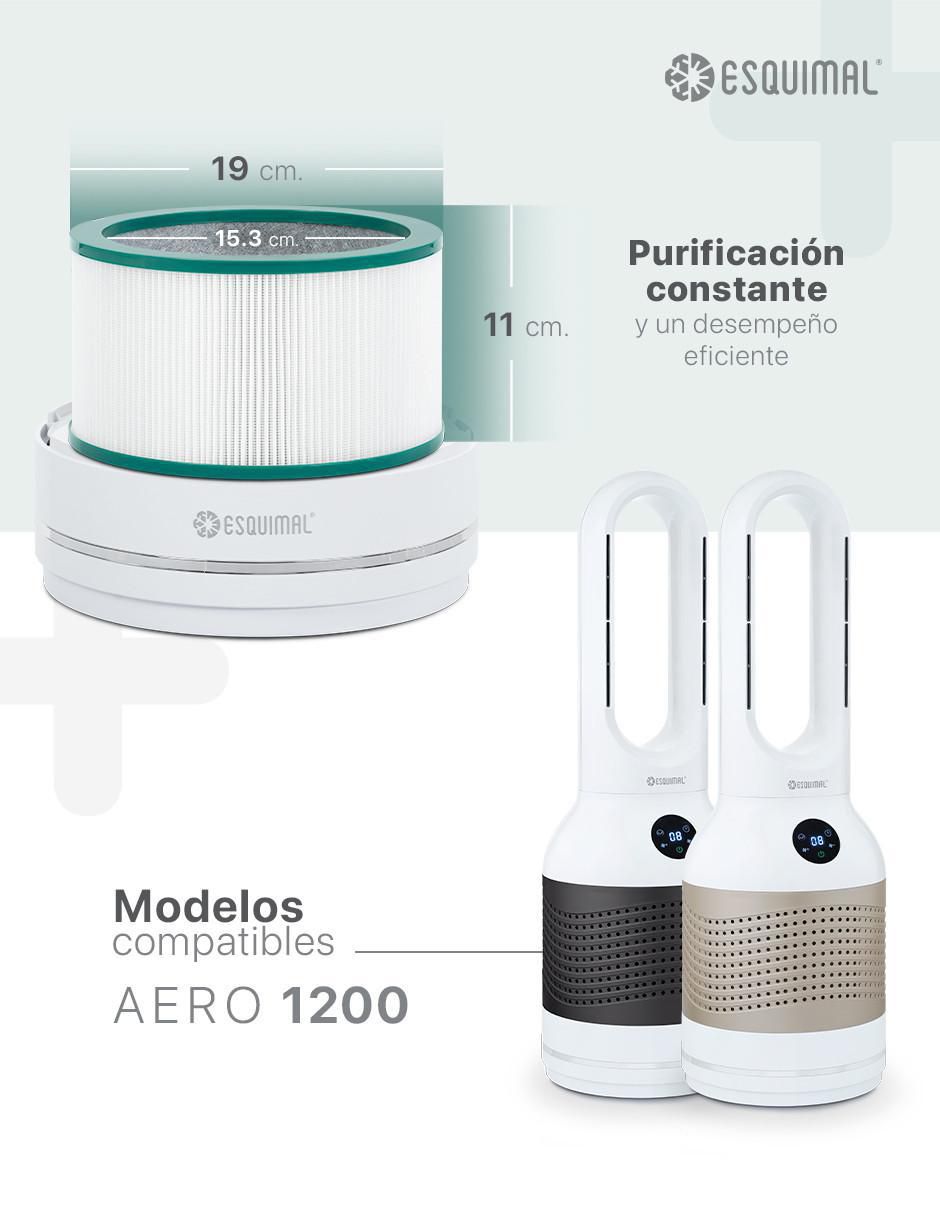 Filtro plisado purificador 3 en 1 Aero 1200 7