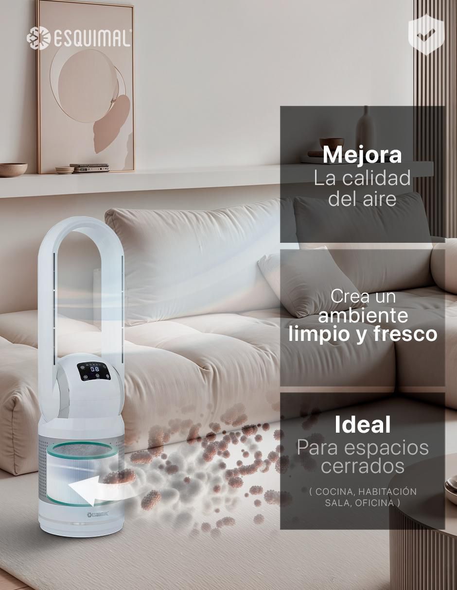 Filtro plisado purificador 3 en 1 Aero 1400 3