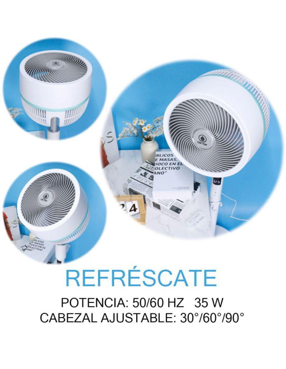 Ventilador de pedestal con control remoto 12 velocidades 2