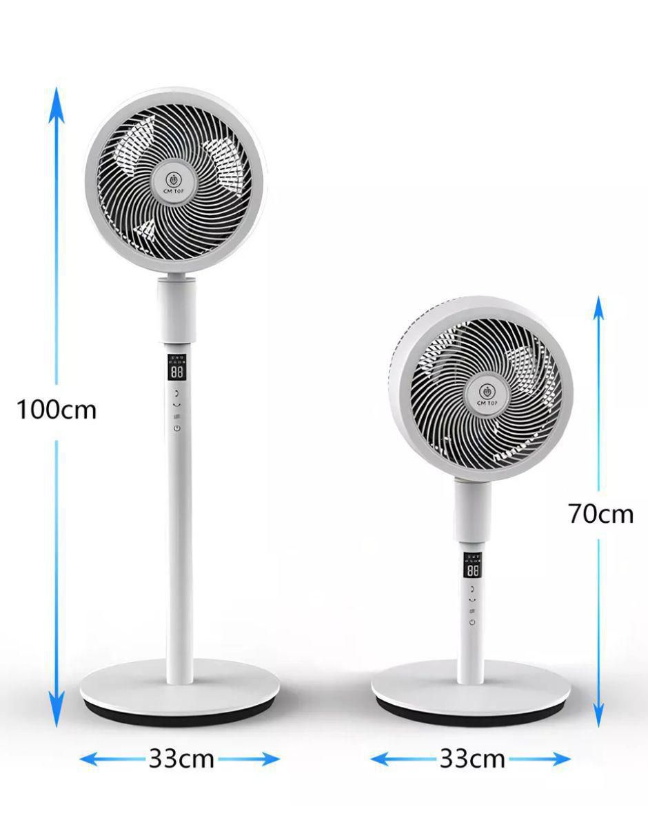 Ventilador de pedestal con control remoto 12 velocidades 4