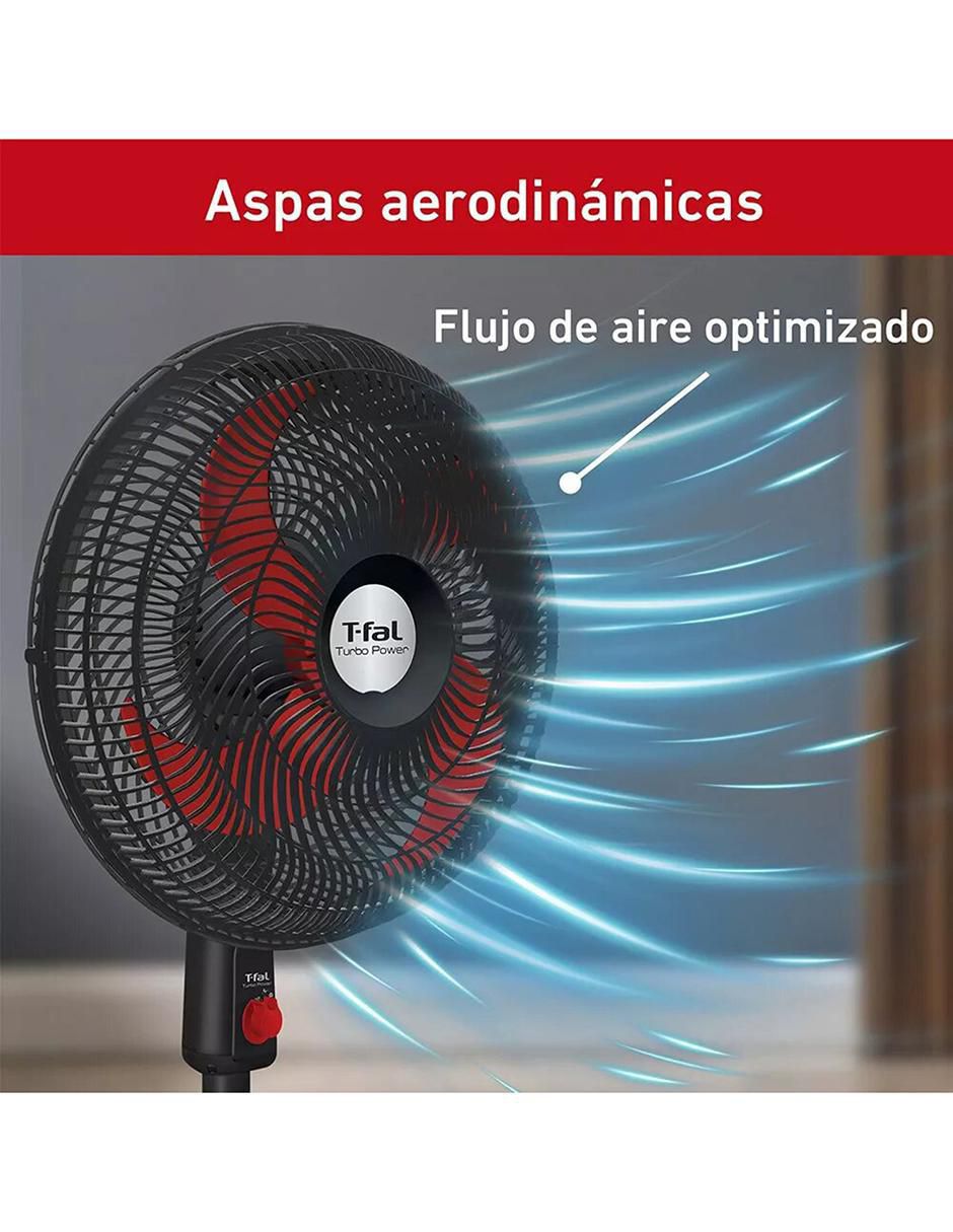 Ventilador de pedestal 3 velocidades 4