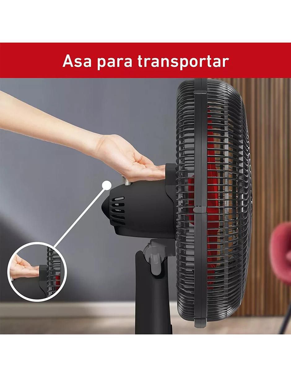 Ventilador de pedestal 3 velocidades 8