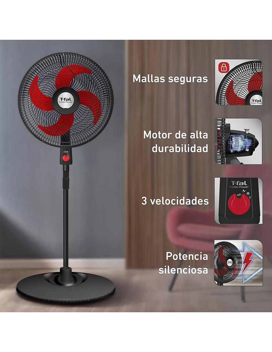 Ventilador de pedestal 3 velocidades 9