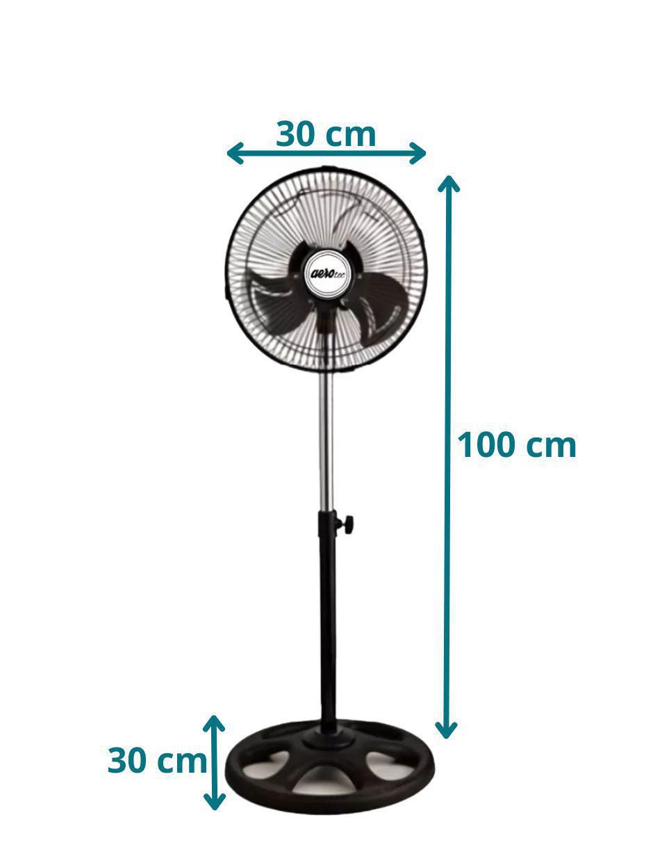 Ventilador de pedestal 3 velocidades 4
