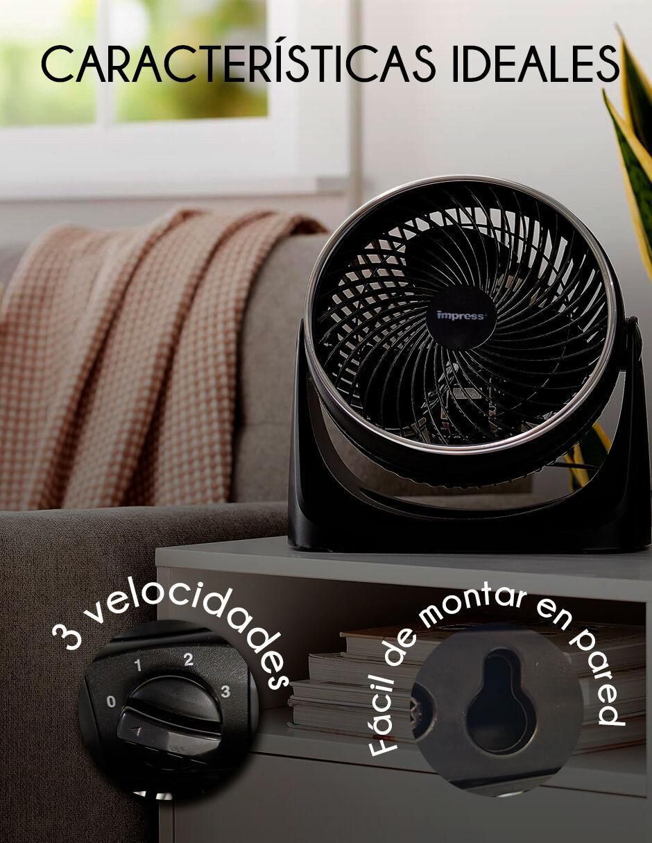 Ventilador de escritorio 3 velocidades 4