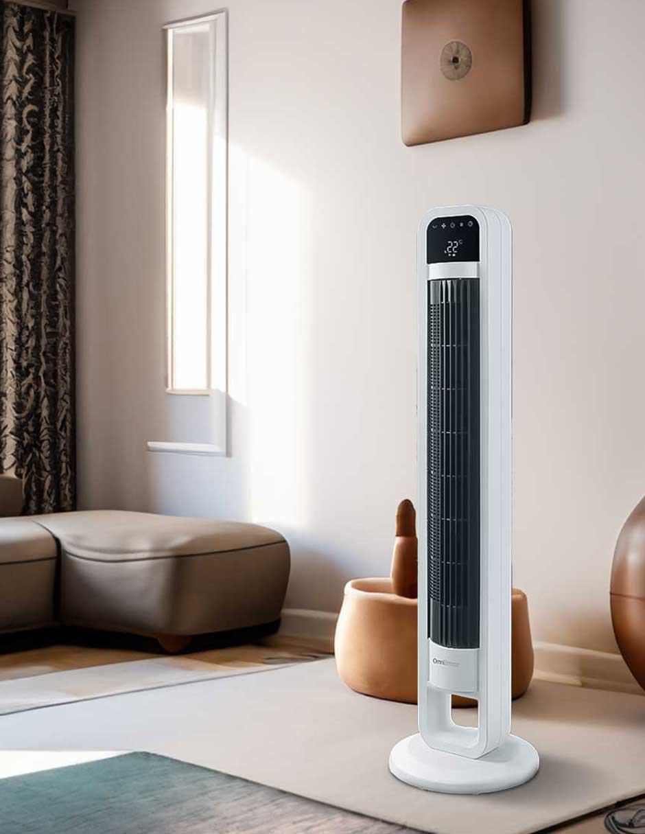 Ventilador de torre con control remoto 4 velocidades 6