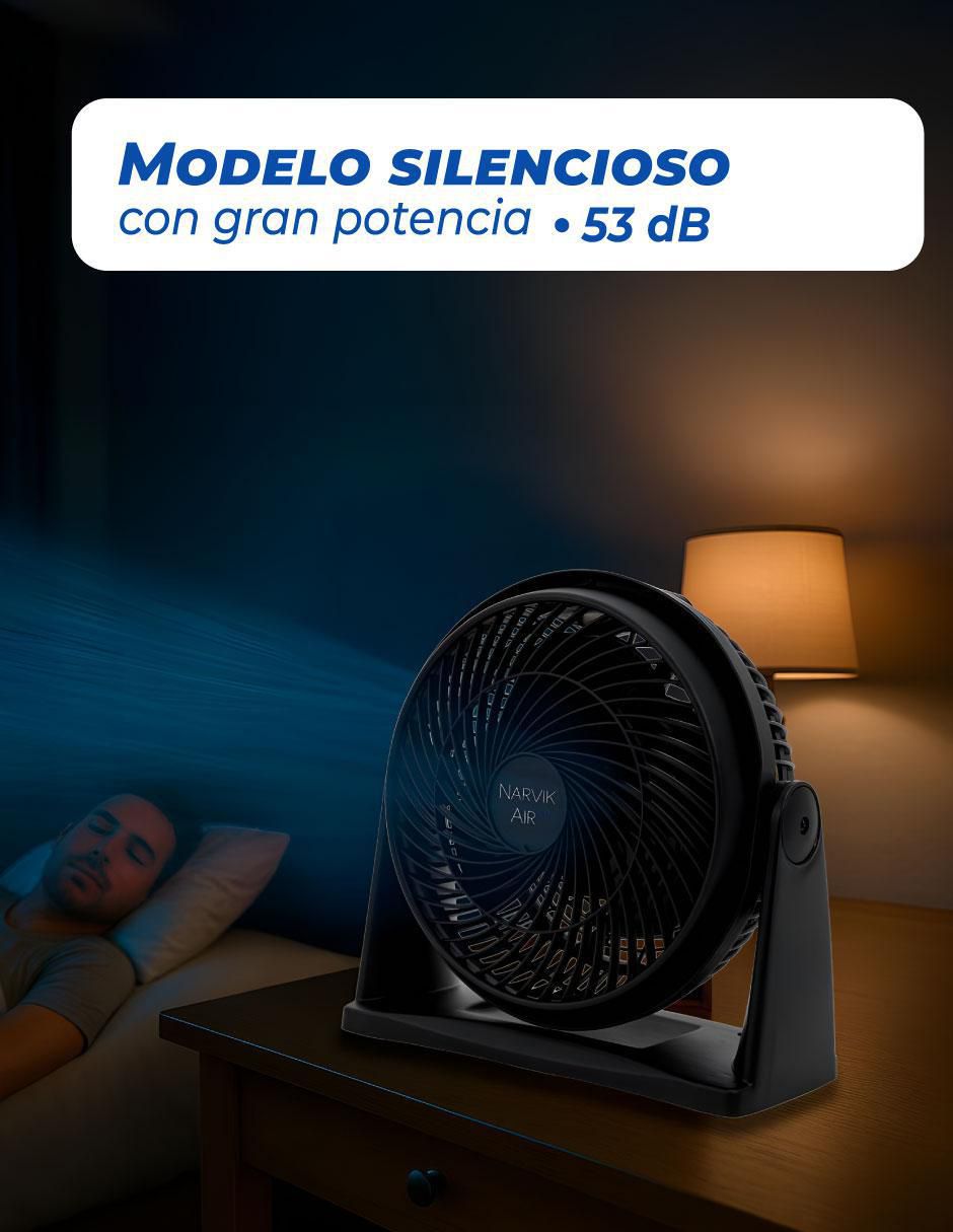Ventilador 2 en 1 3 velocidades 5
