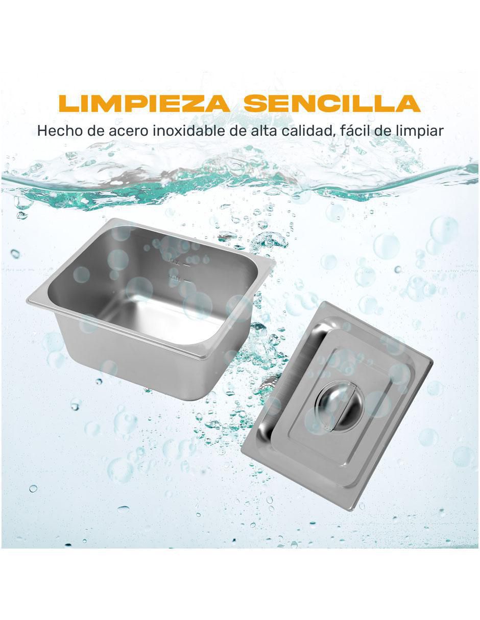 Vaporera Eléctrica MKZ-BUFEBANOINOX 5