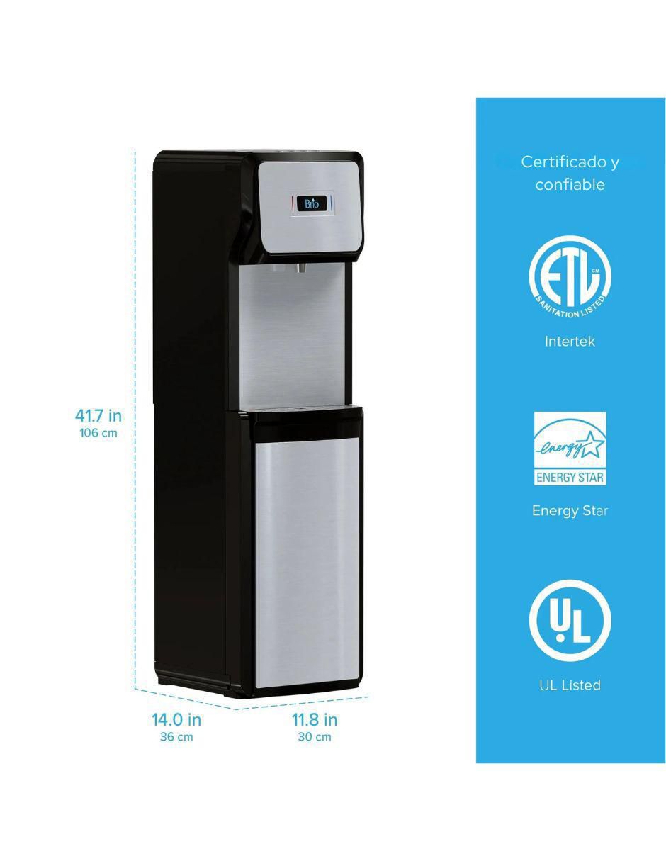 Dispensador de agua eléctrico CLBLT620 7