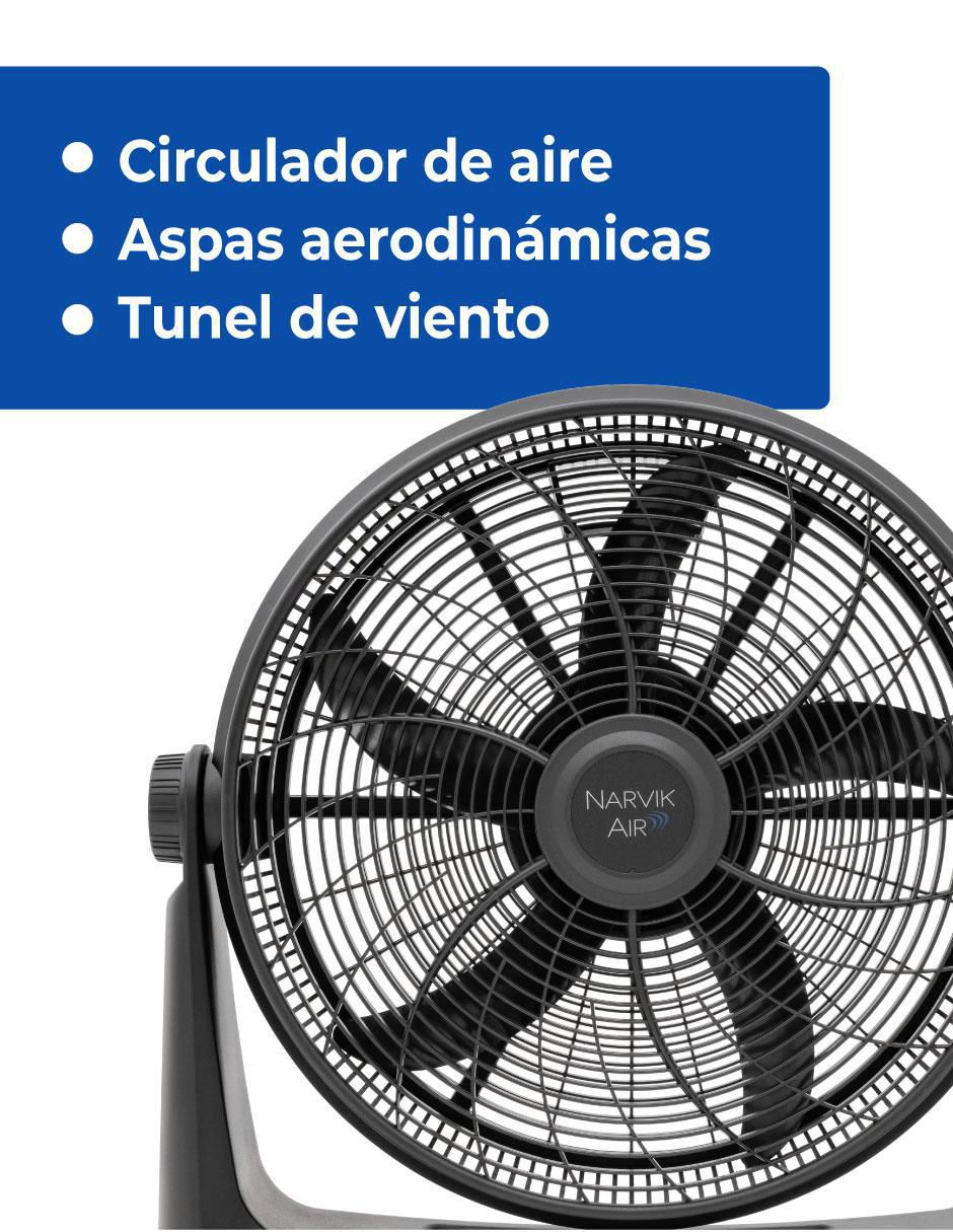 Ventilador 2 en 1 3 velocidades 6