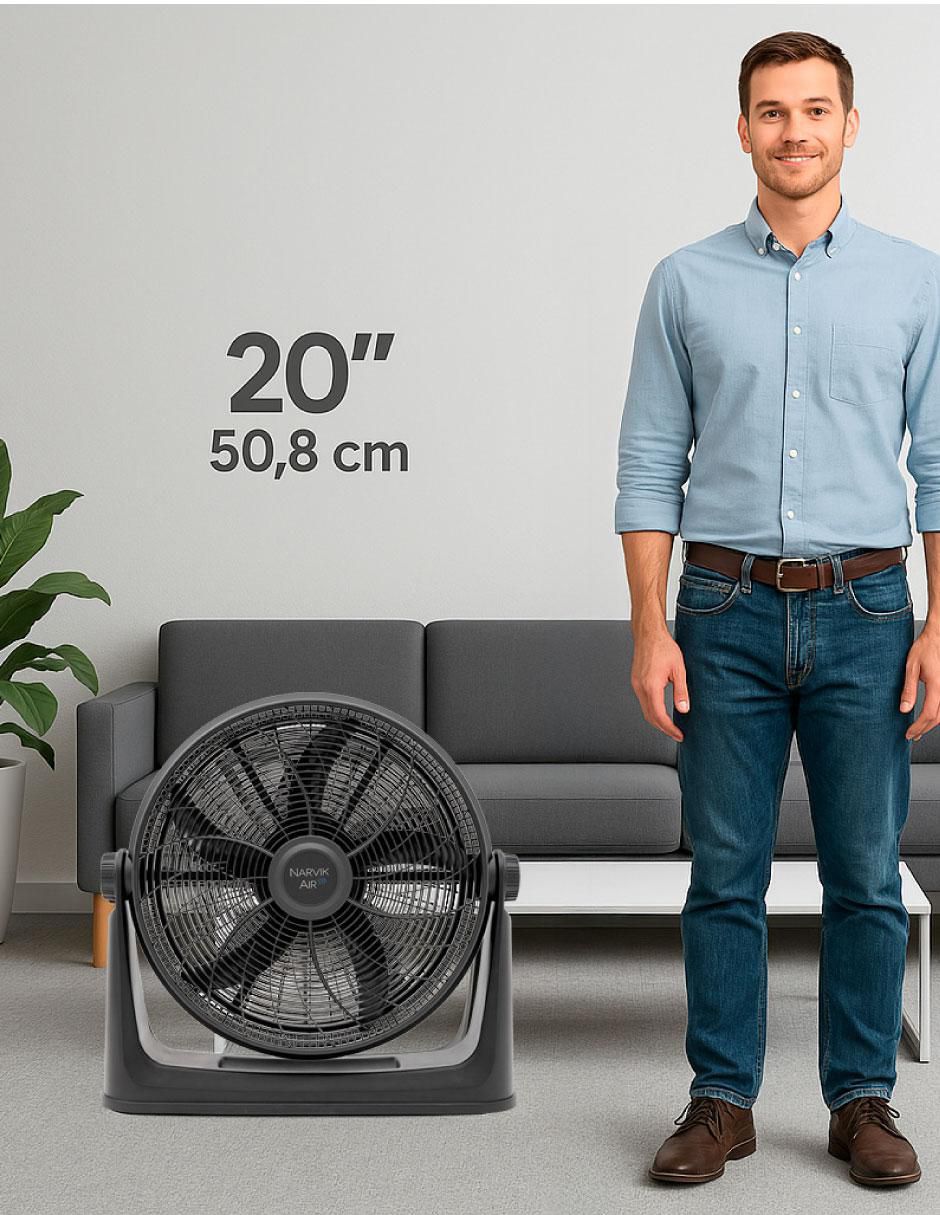 Ventilador 2 en 1 3 velocidades 7