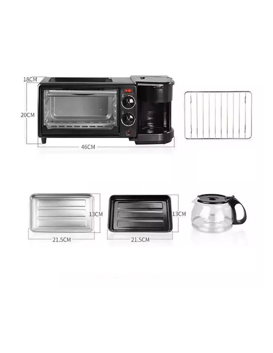 Horno tostador Sokany Breakfast Sokany 9 L 4