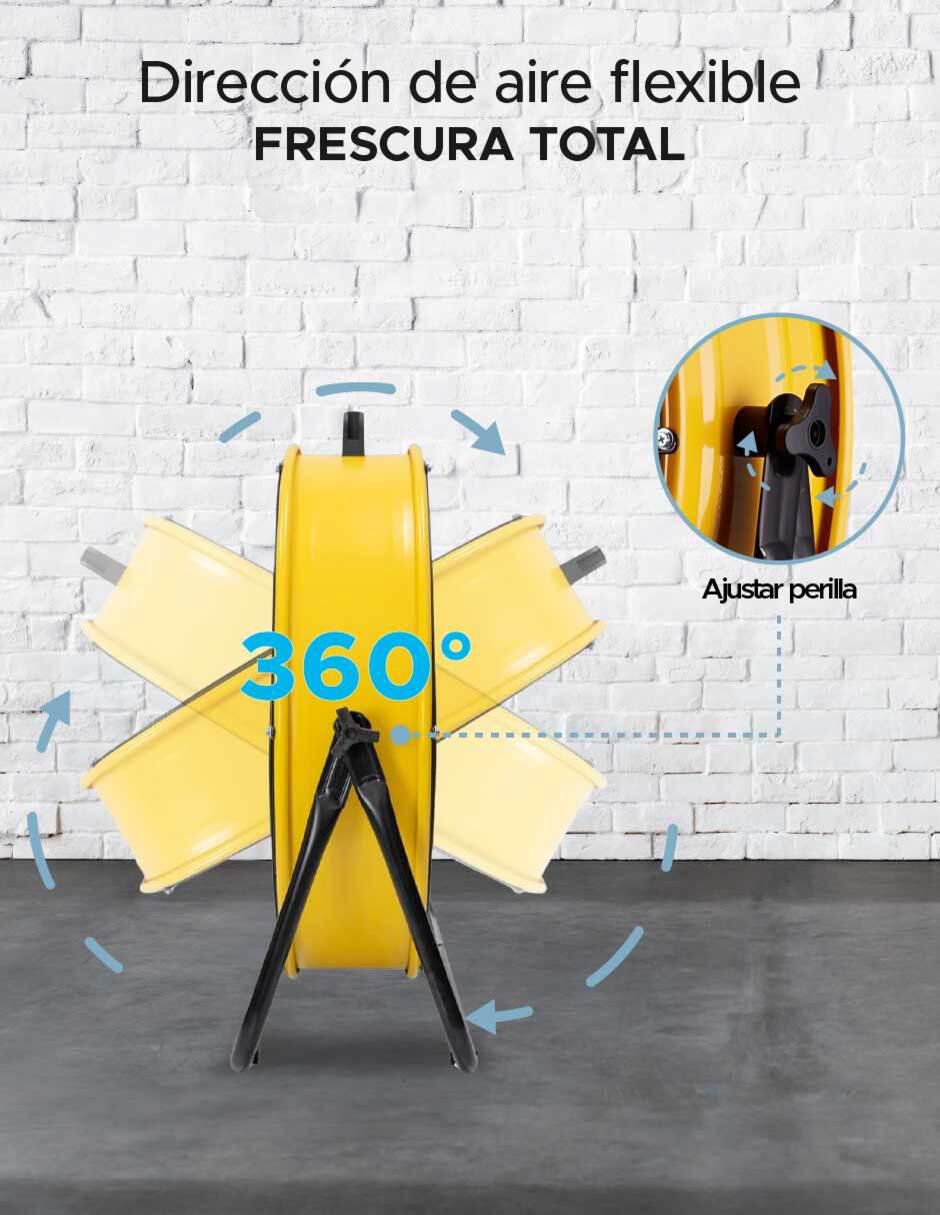 Ventilador industrial 3 velocidades 3