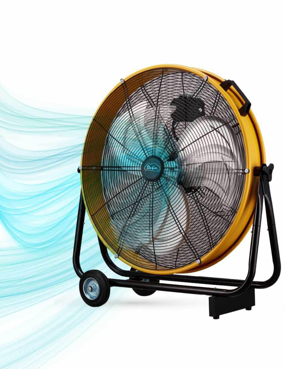 Ventilador de piso con control remoto 3 velocidades 3