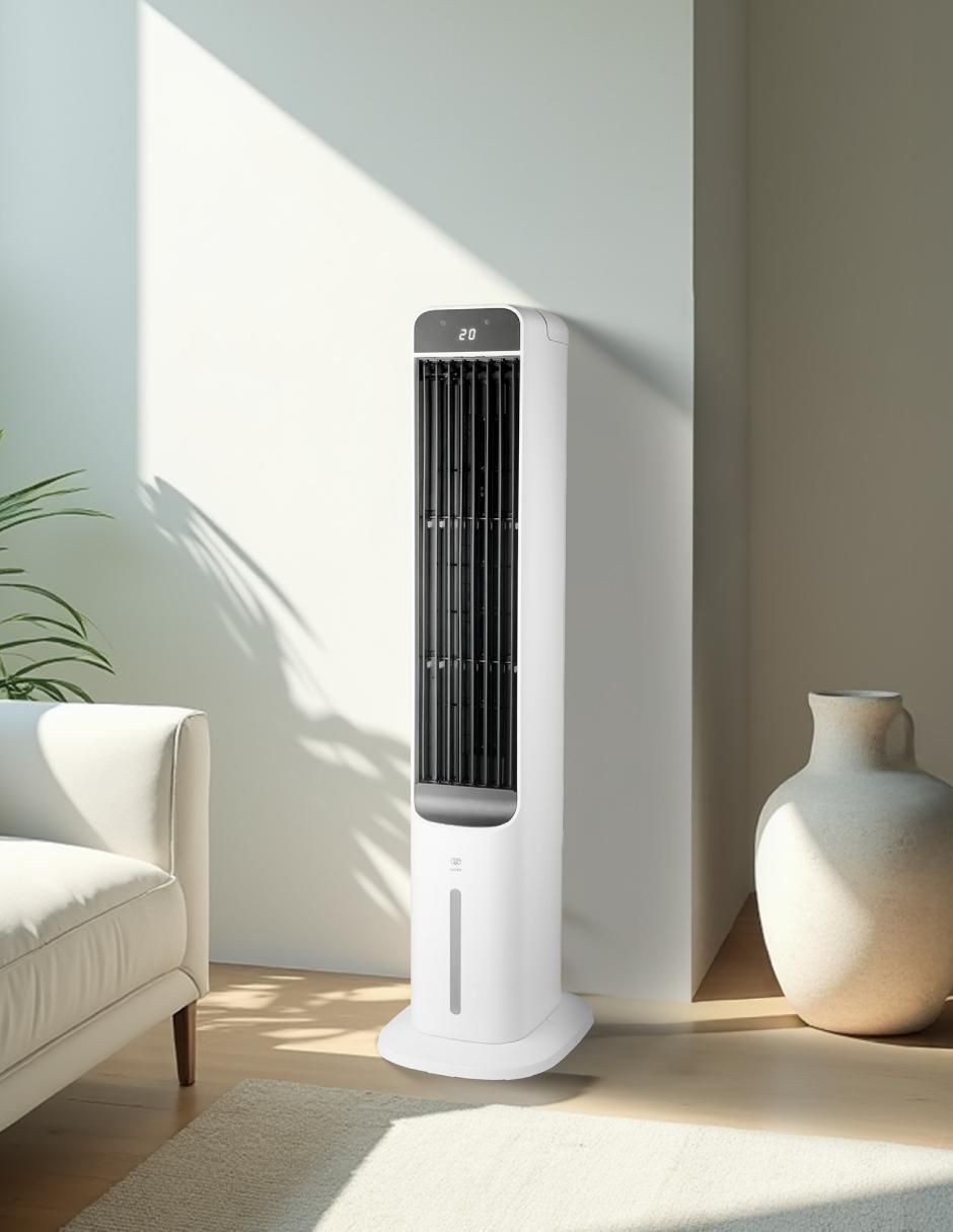 Ventilador de torre con control remoto 3 velocidades 4