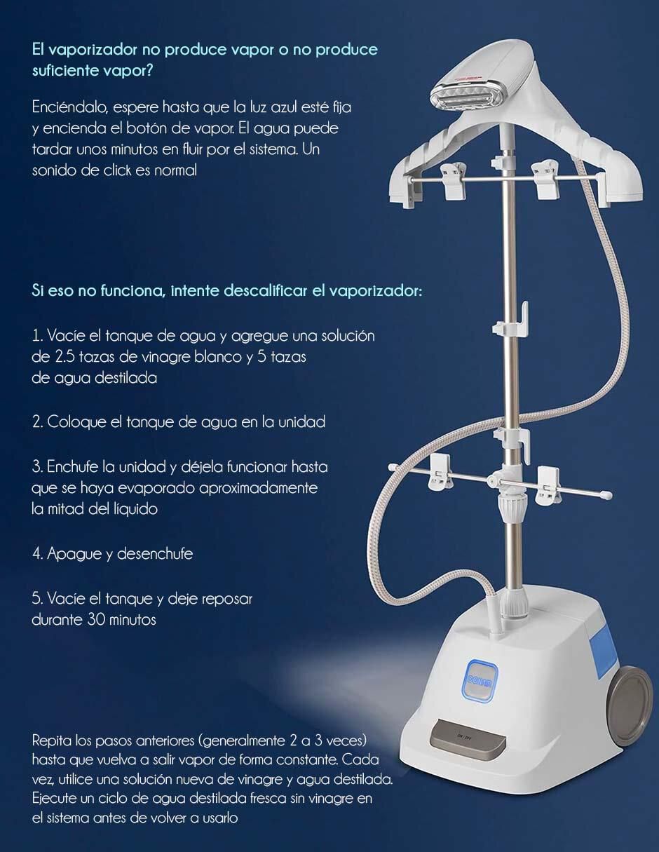 Central de vapor GS121 suela antiadherente 7